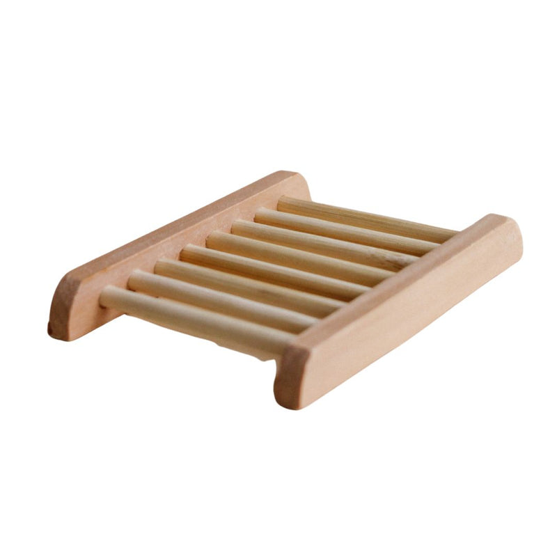 Jabonera de Bambú Natural | Diseño Minimalista + Antihumedad
